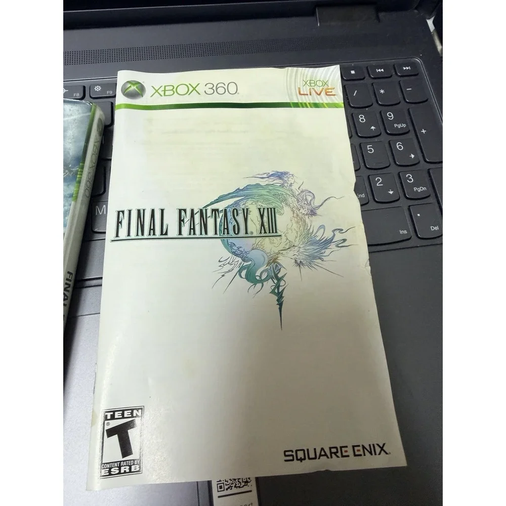 Final Fantasy XIII Xbox 360 Square Enix 3-Disc Set‎ with Manual JRPG